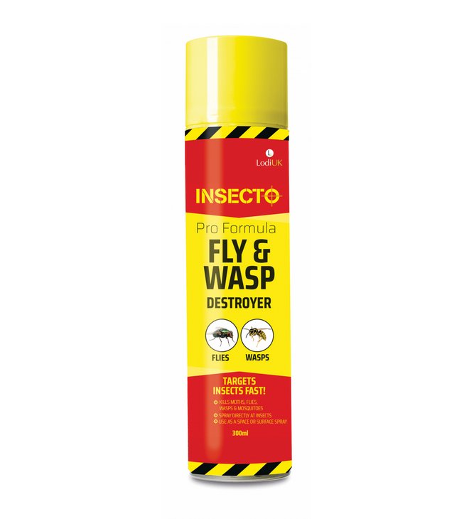 Insecto Fly & Wasp Killer Spray - 300ml