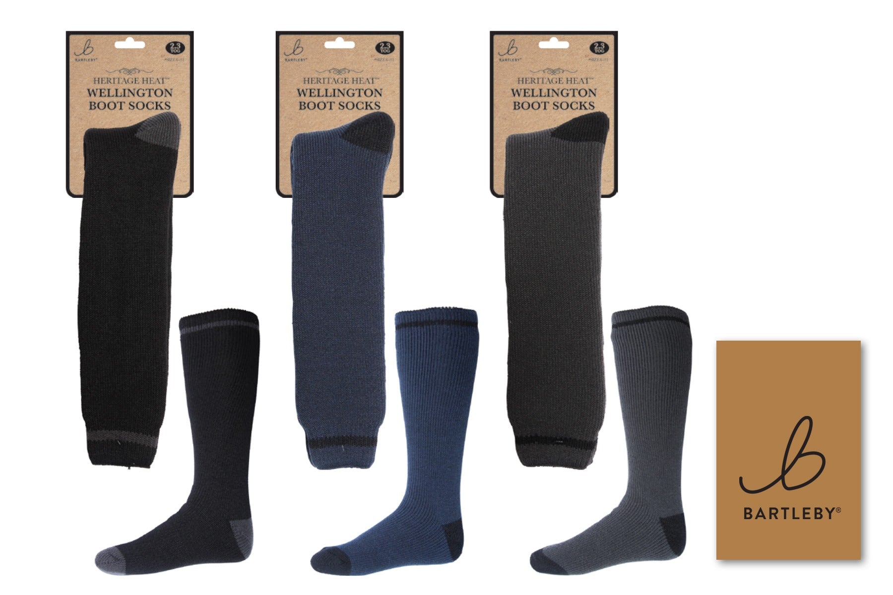 Bartleby Men's Heritage Heat Long Sock