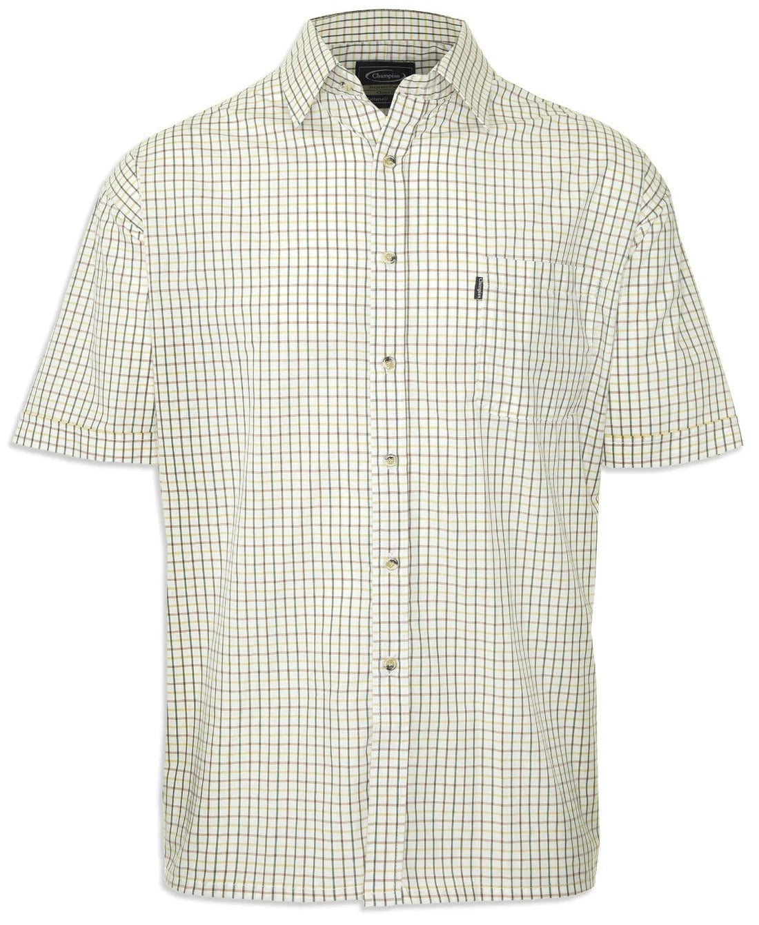 Champion Men's Tattersall Short Sleeved Shirt