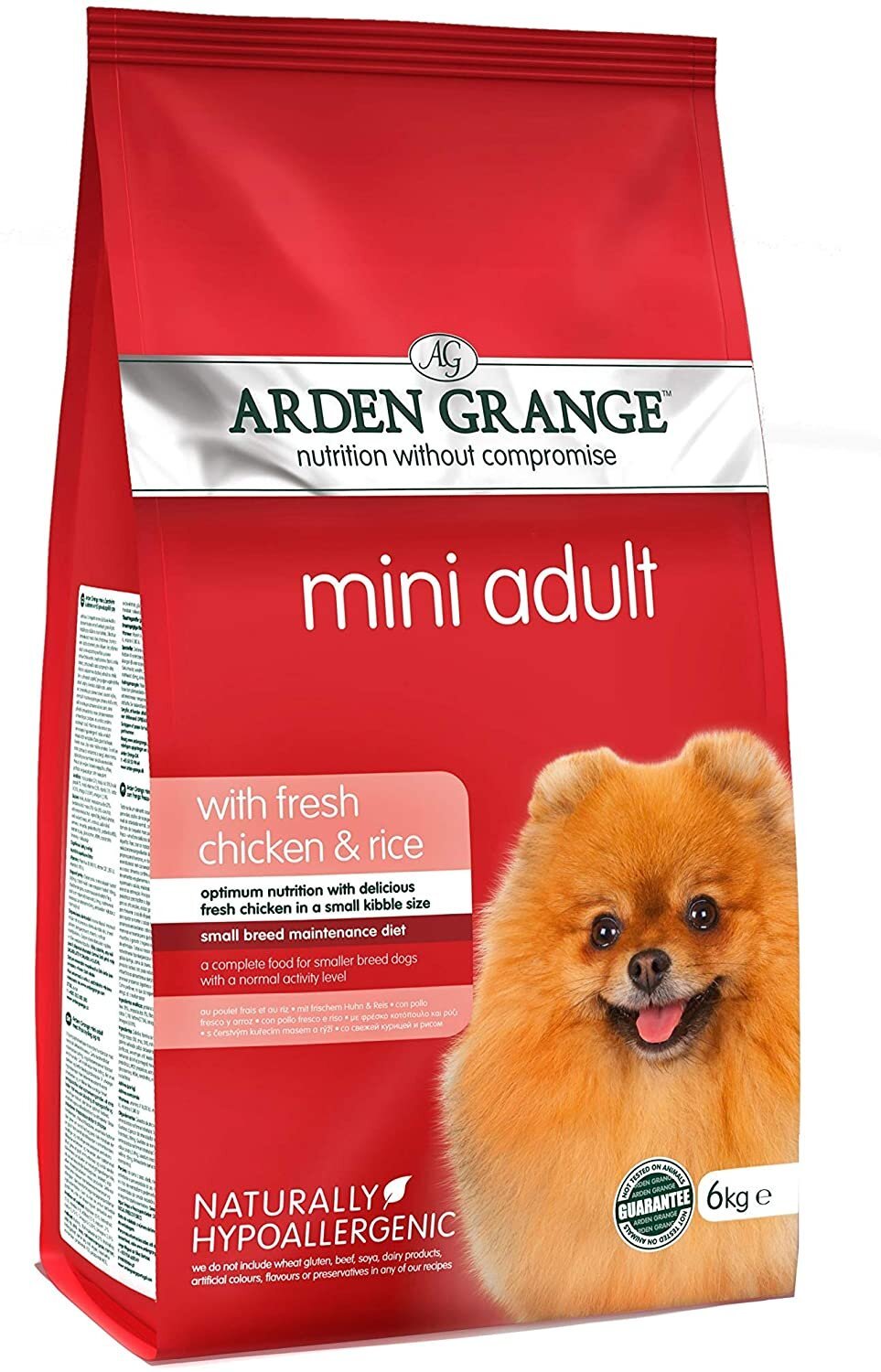 Arden Grange Mini Adult with Chicken & Rice - 6kg
