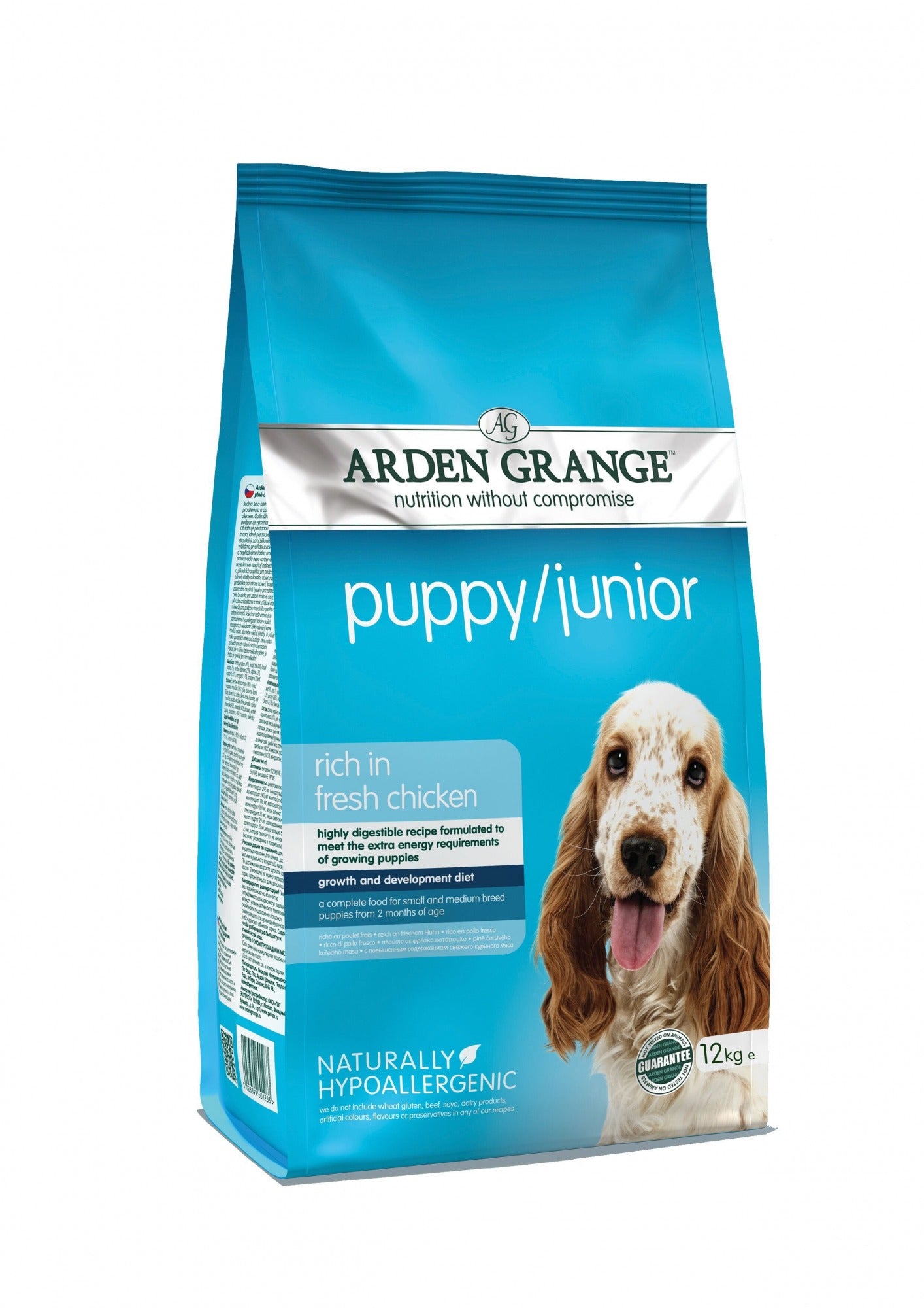 Arden Grange Puppy/Junior Chicken - 12kg