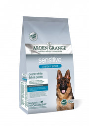 Arden Grange Puppy/Junior Sensitive Ocean White Fish & Potato - 12kg