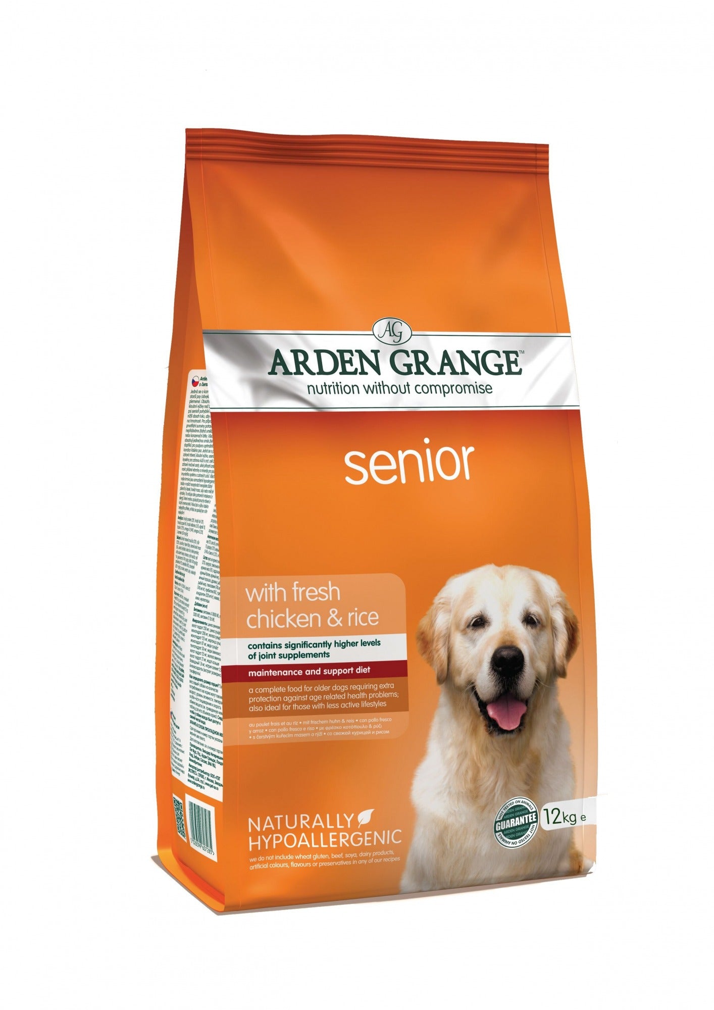 Arden Grange Senior Chicken & Rice - 12kg