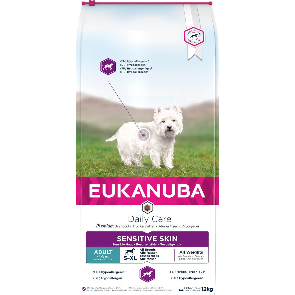 Eukanuba Daily Care Sensitive Skin - 12kg