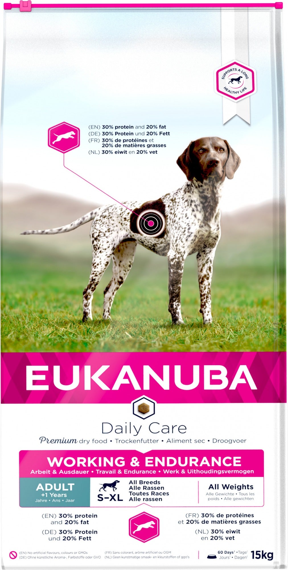Eukanuba Daily Care Working & Endurance - 15kg