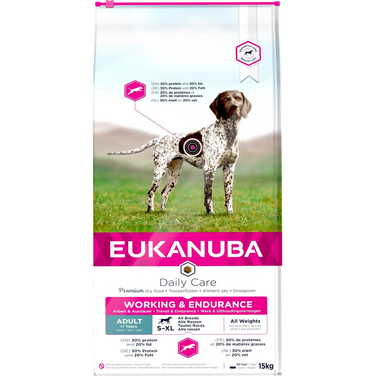 Eukanuba Daily Care Working & Endurance - 15kg