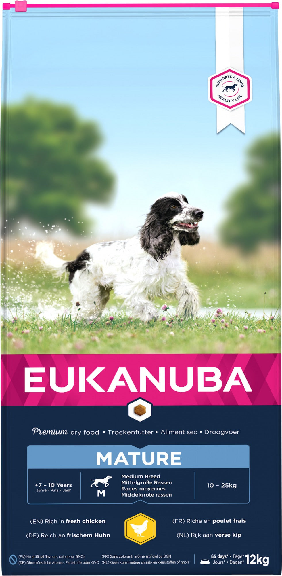 Eukanuba Mature Medium Breed Chicken - 12kg