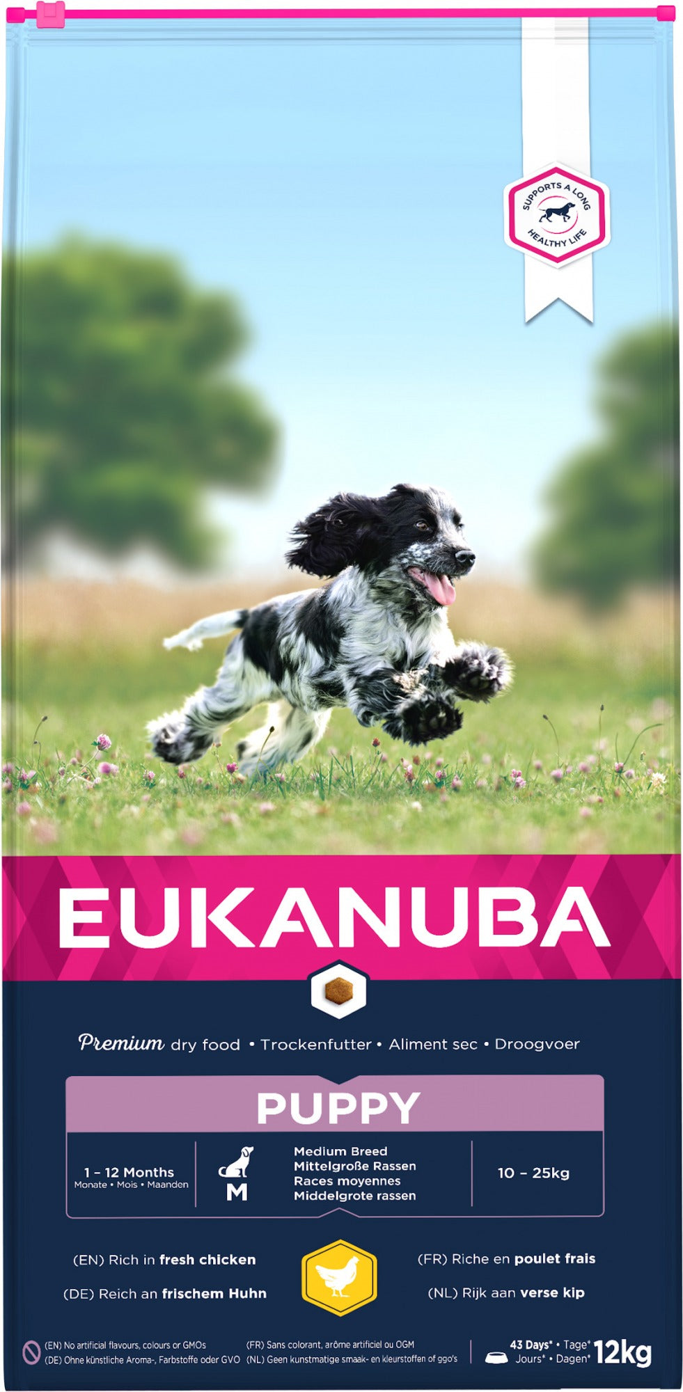 Eukanuba Puppy Medium Breed Chicken - 12kg