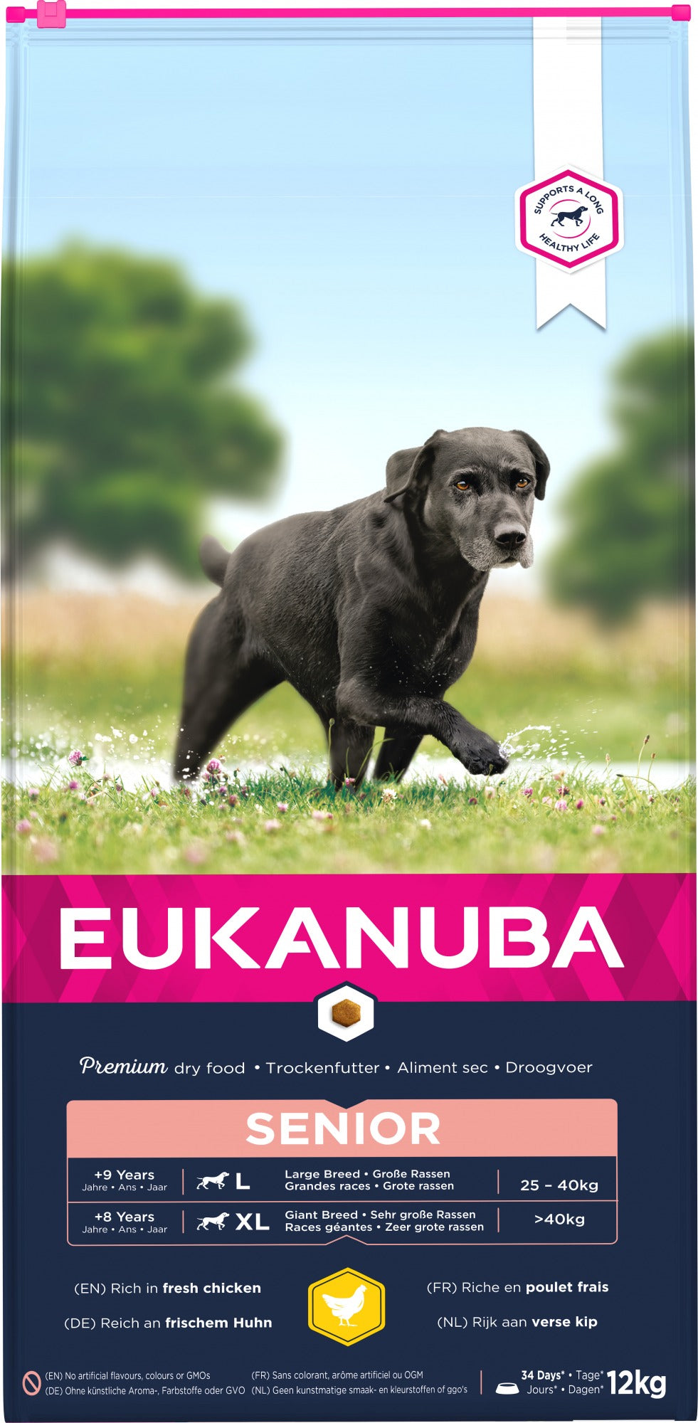 Eukanuba Senior Large Breed Chicken - 12kg