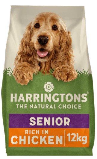 Harringtons Senior rich in Chicken & Rice - 12kg