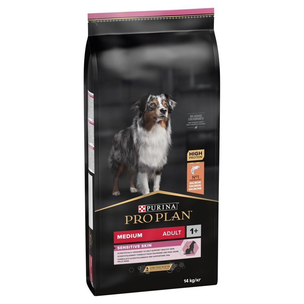 Pro Plan Adult Medium Sensitive Skin with Salmon - 14kg
