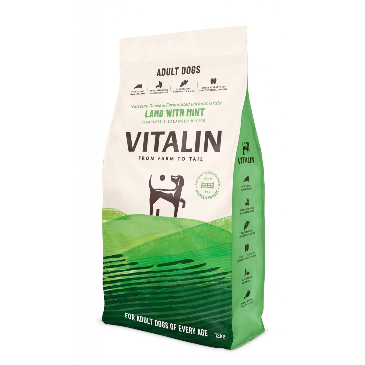 Vitalin Adult Lamb with Mint - 12kg