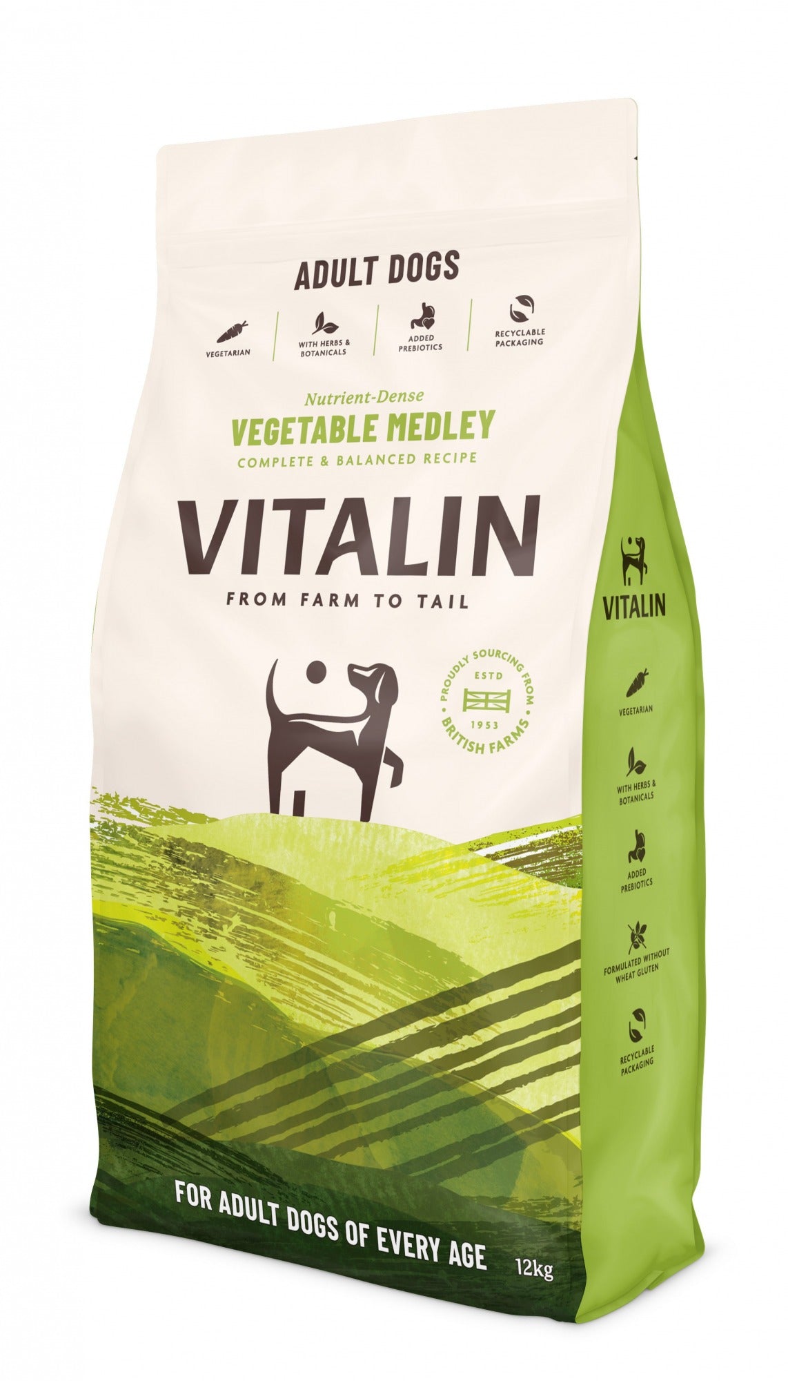 Vitalin Adult Vegetable Medley - 12kg