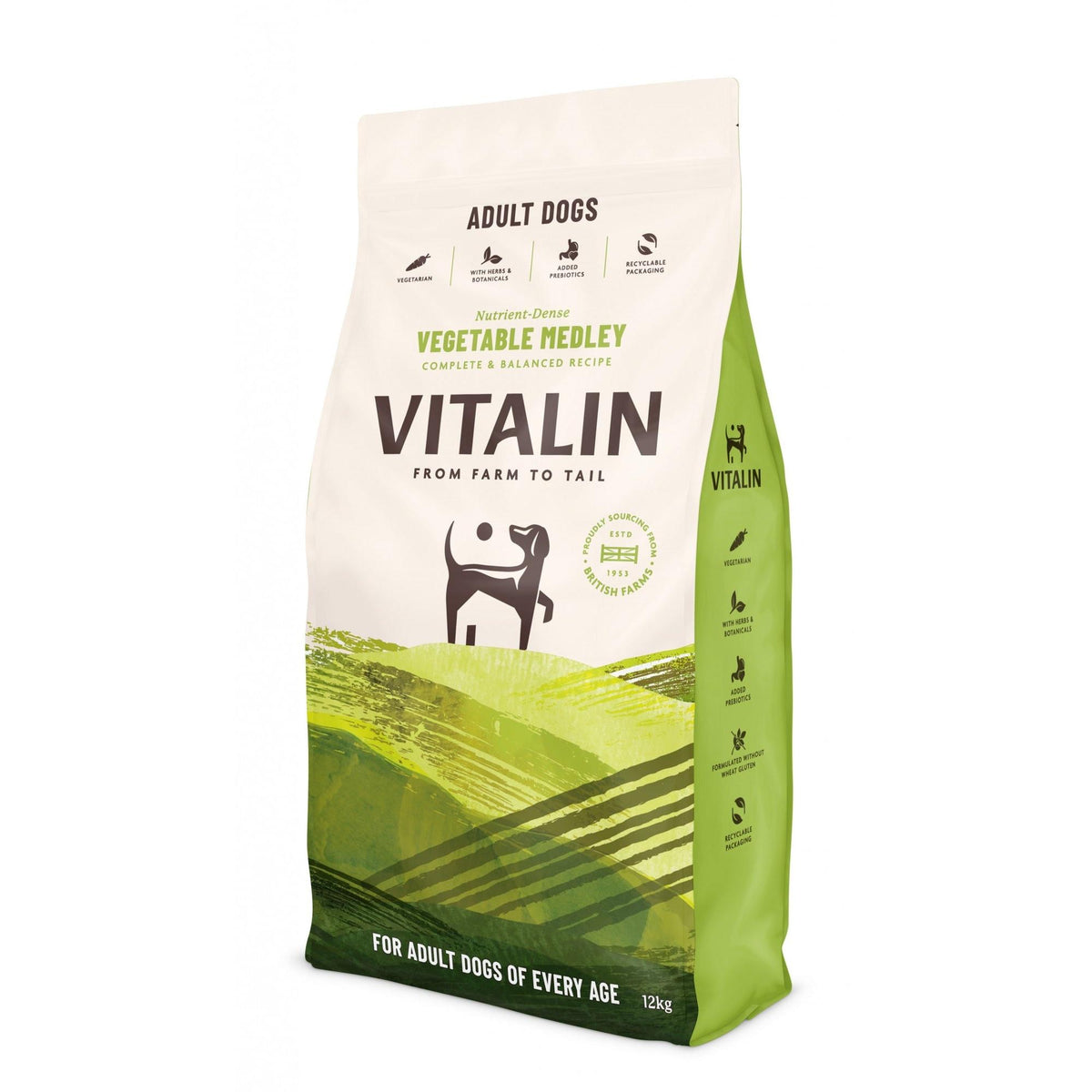 Vitalin Adult Vegetable Medley - 12kg