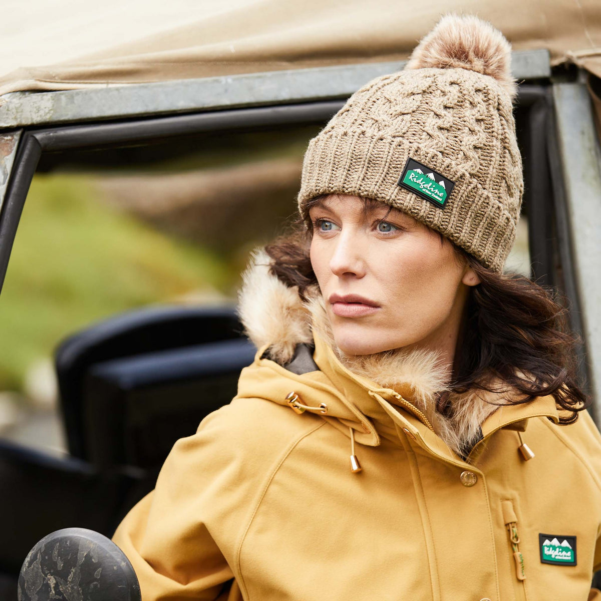 Ridgeline Women's Nordic Fleck Bobble Hat