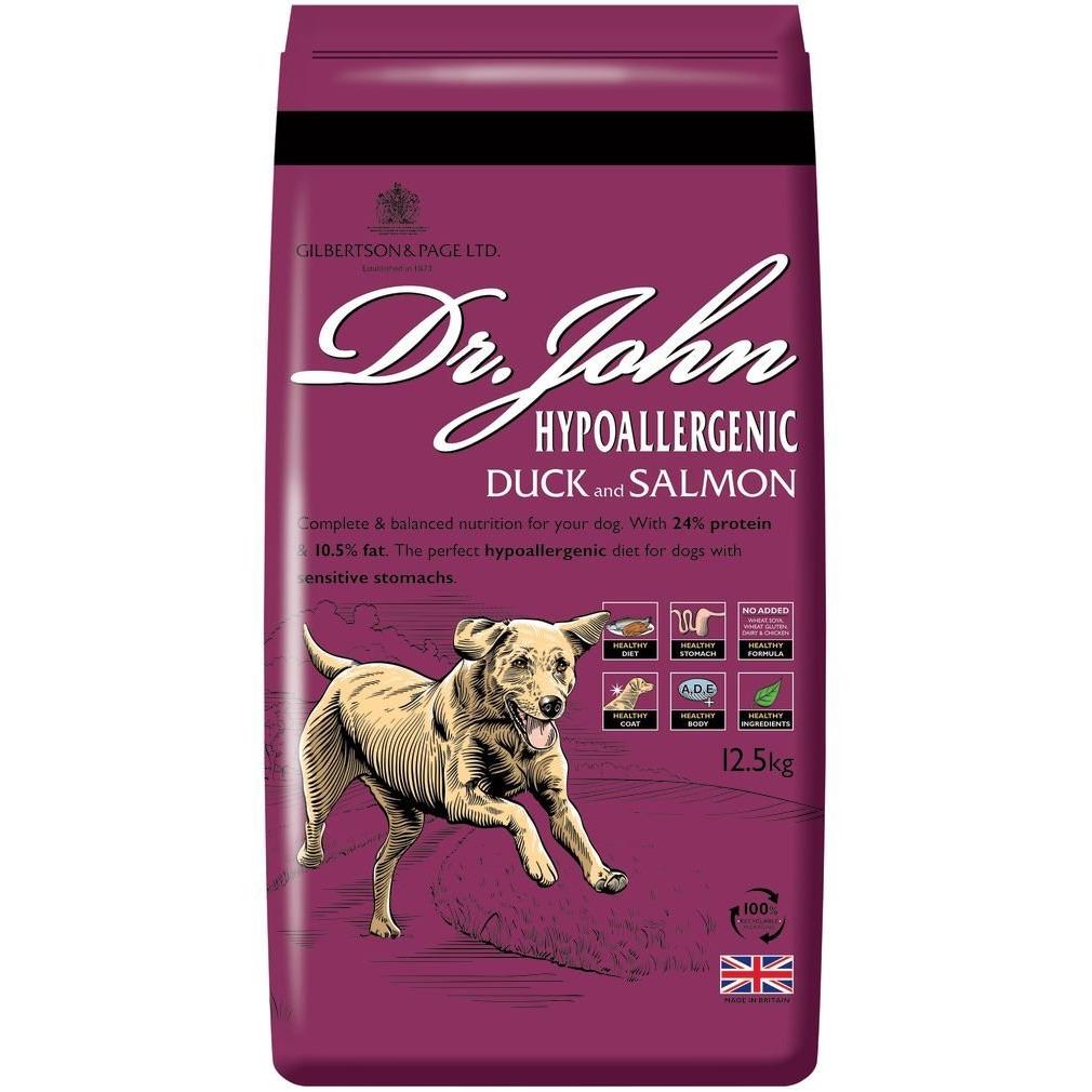 Dr John Hypoallergenic Duck & Salmon - 12.5kg