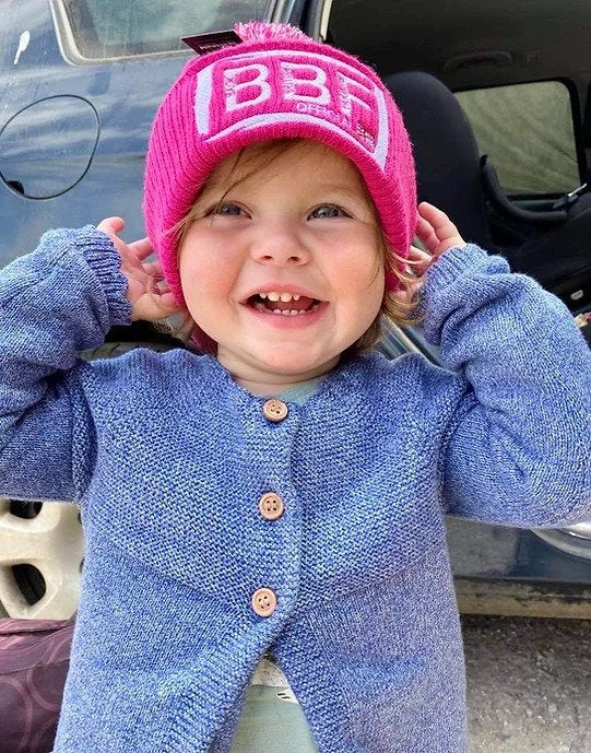 Back British Farming Kids' Pom Pom Hat