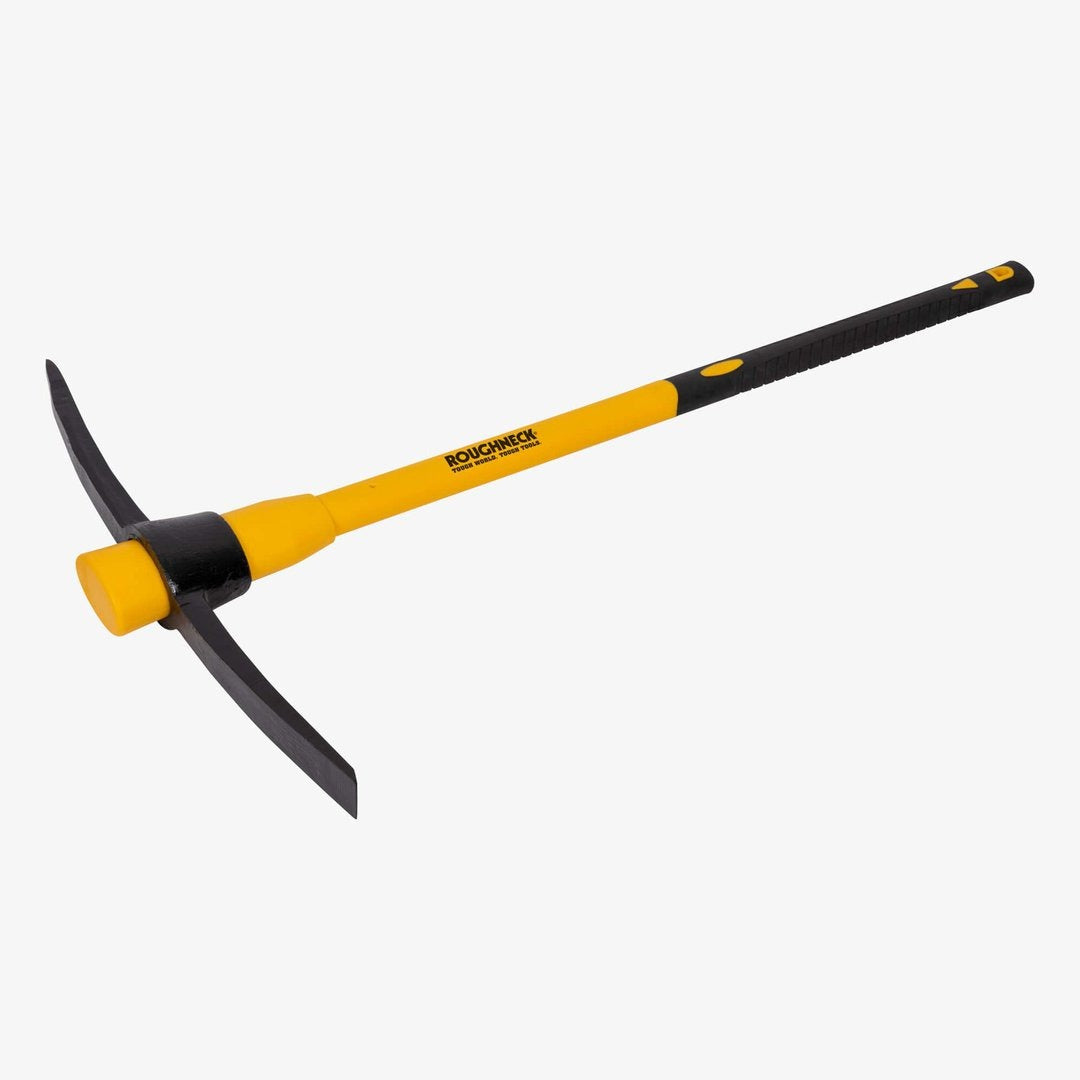 Roughneck Pick Axe with Fibreglass Handle
