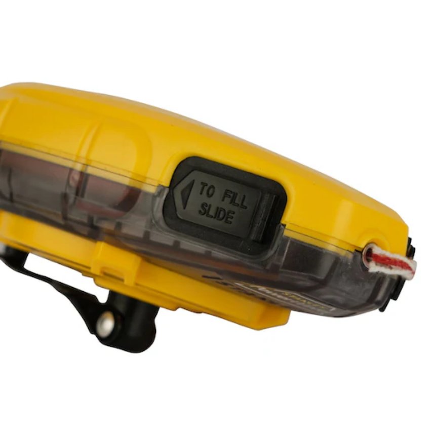 Stanley PowerWinder Chalk Line Reel (30m) with Blue Chalk and Level