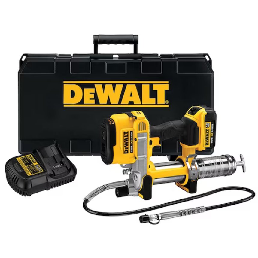 DeWalt 18V Li-Ion Grease Gun 1 X 4.0Ah