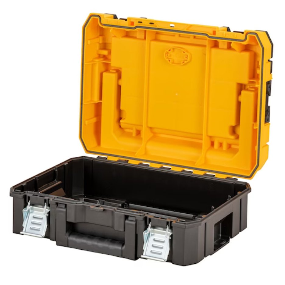 DeWalt TSTAK IP54 Organiser Top Shallow Box
