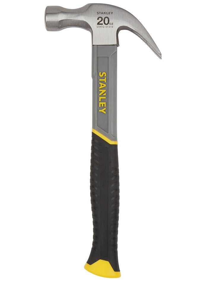 Stanley 560g Fibreglass Claw Hammer