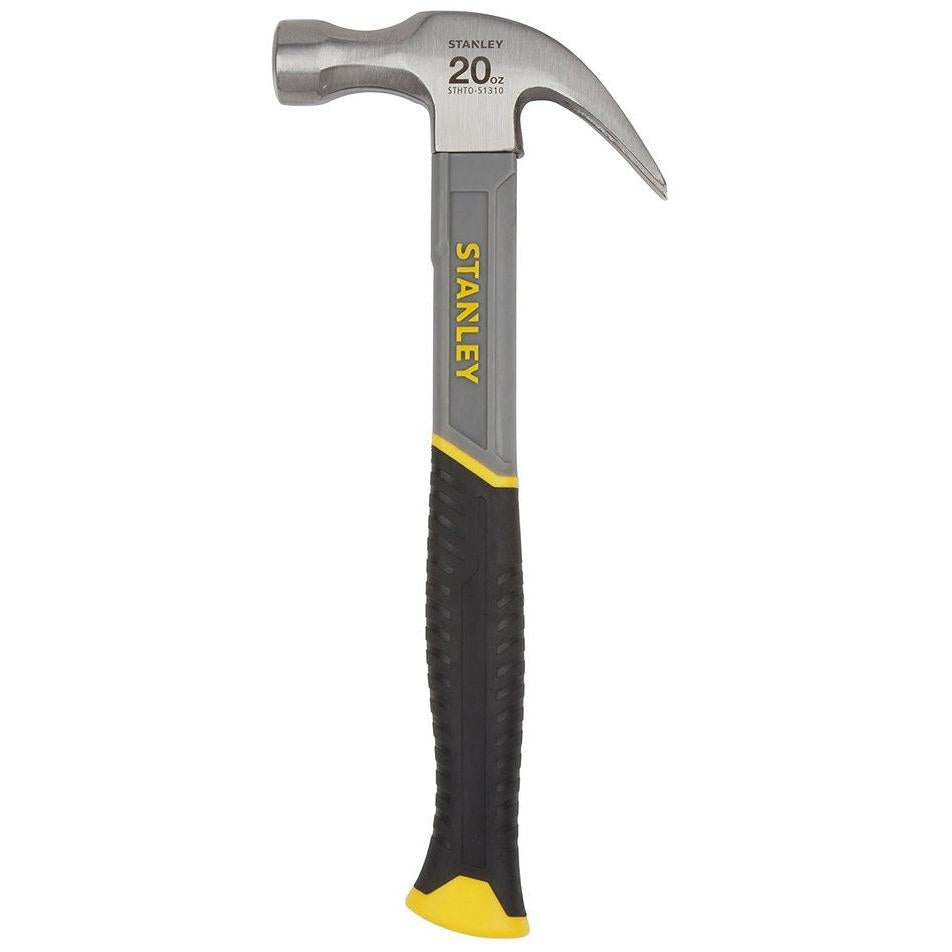 Stanley 560g Fibreglass Claw Hammer
