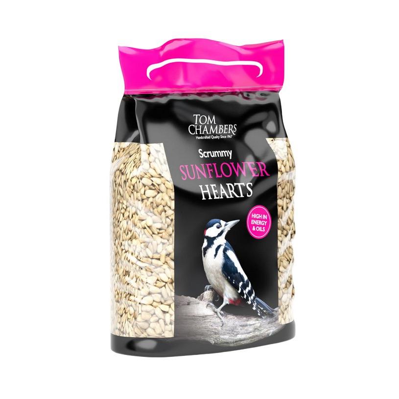 Tom Chambers Sunflower Hearts - 1kg