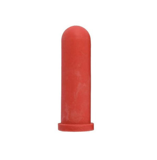 Super Cross Cut Single Red Calf Teat - 100mm
