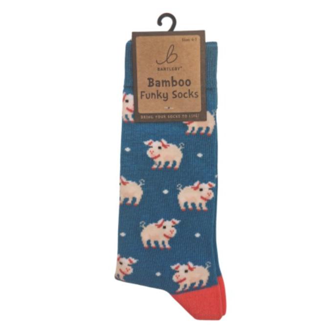Bartleby Women's Funky Bamboo Socks