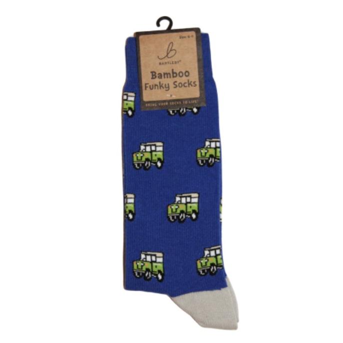 Bartleby Men's Funky Bamboo Socks