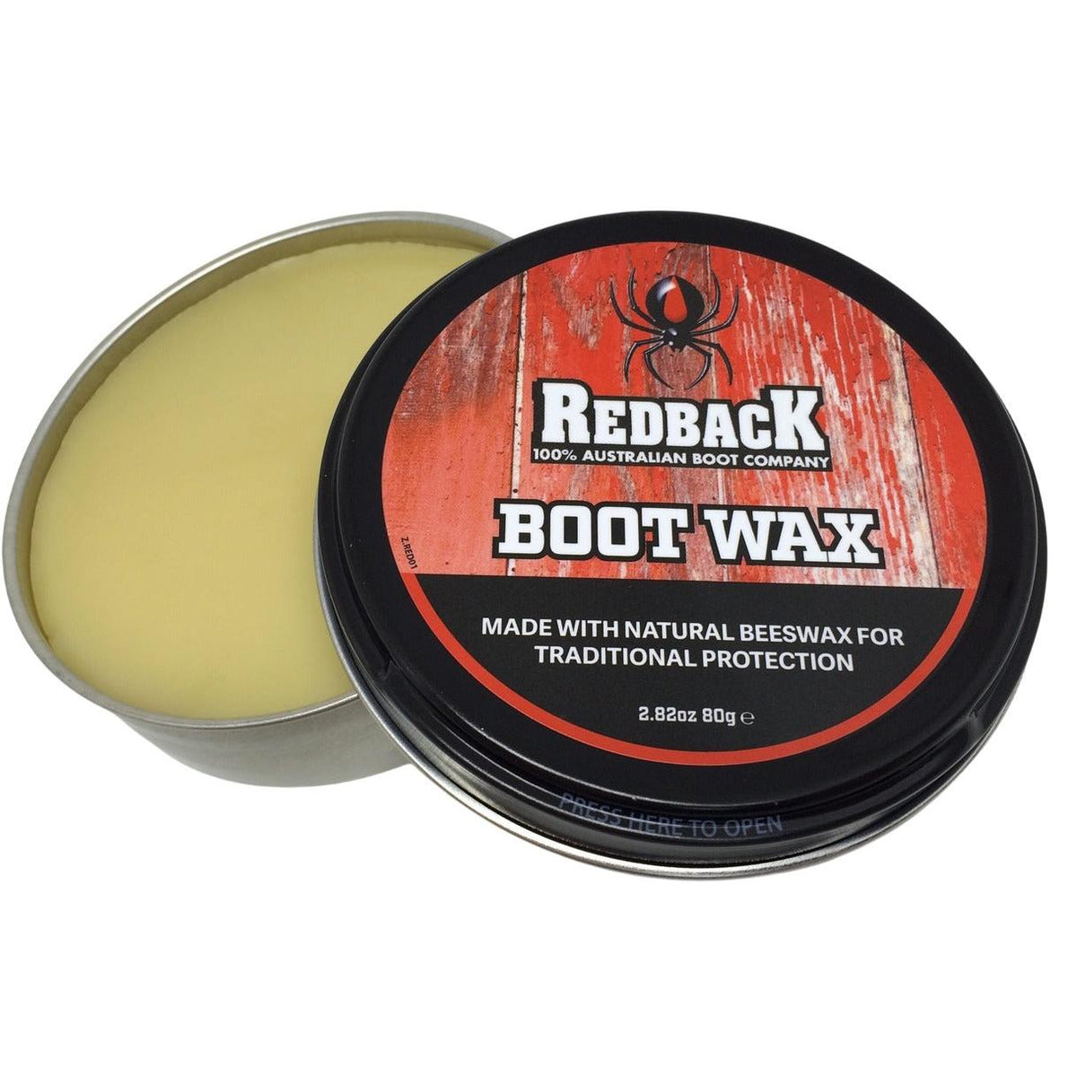 Redback Boots Natural Boot Wax - 80g