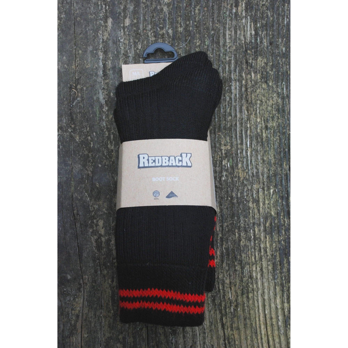 Redback Boots Wool Socks - 2pk