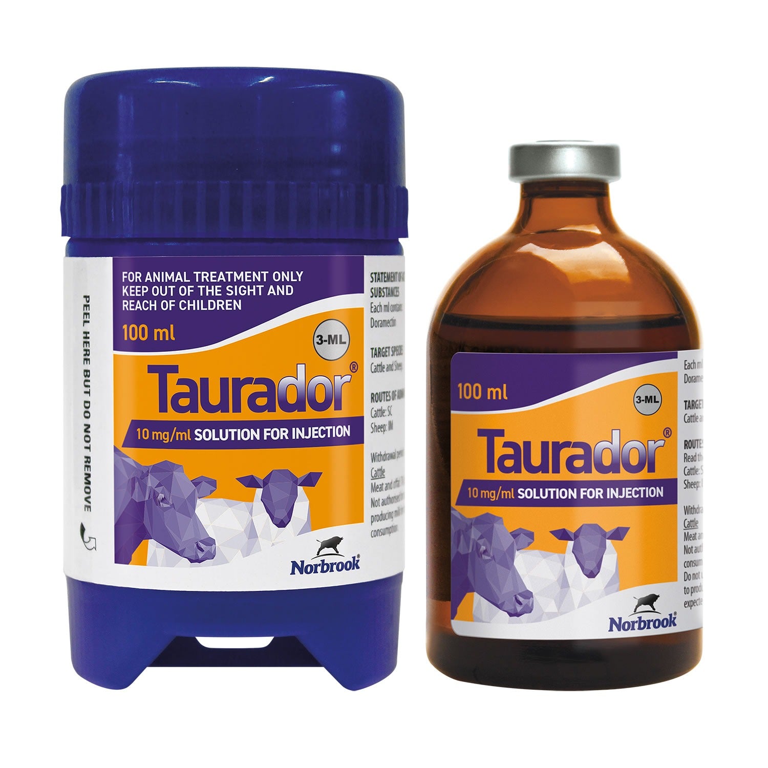 Taurador Injection 10mg/ml for Cattle