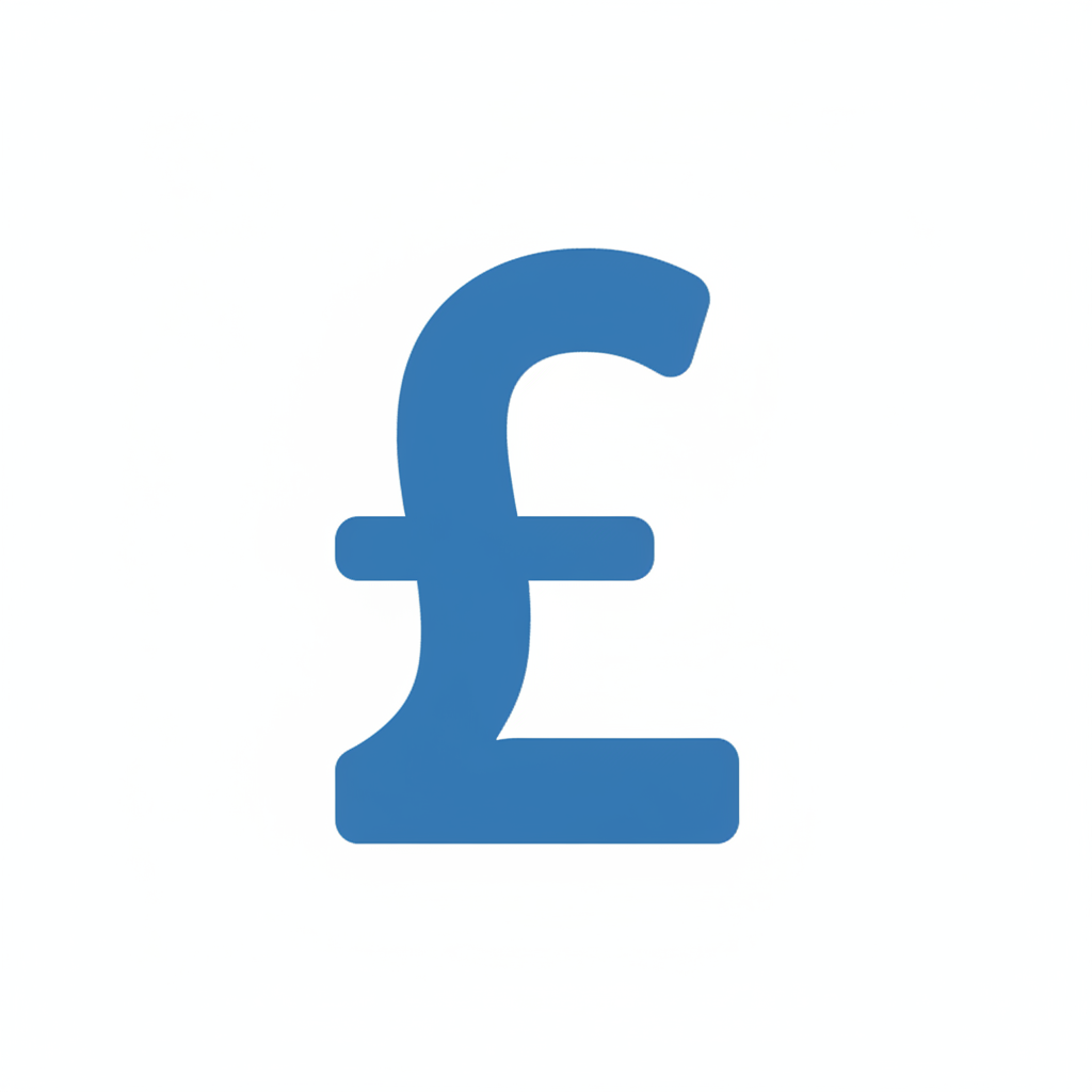 GBP Symbol Icon